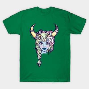 horned woman T-Shirt